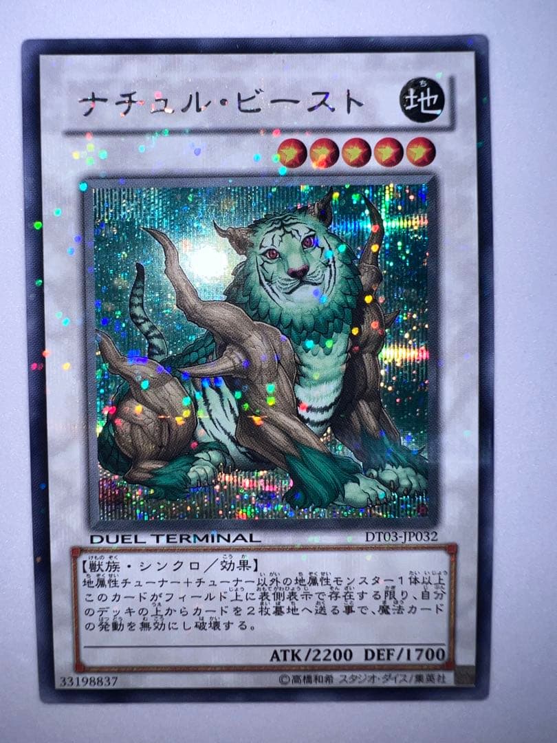 ナチュル・ビースト DT03 シークレット 遊戯王 - メルカリ