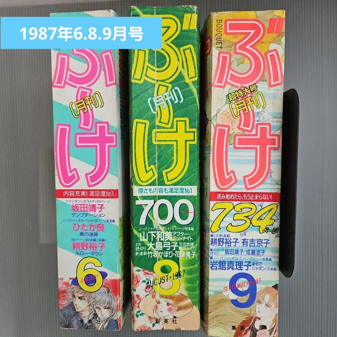 39冊セット　月刊ぶーけ　まとめ売り　（1981年～1993年）昭和56～平成5