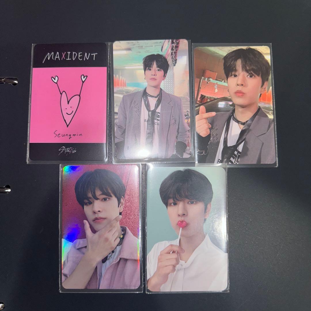 StrayKids スキズ スンミン MAXIDENT 店舗特典 トレカ - メルカリ