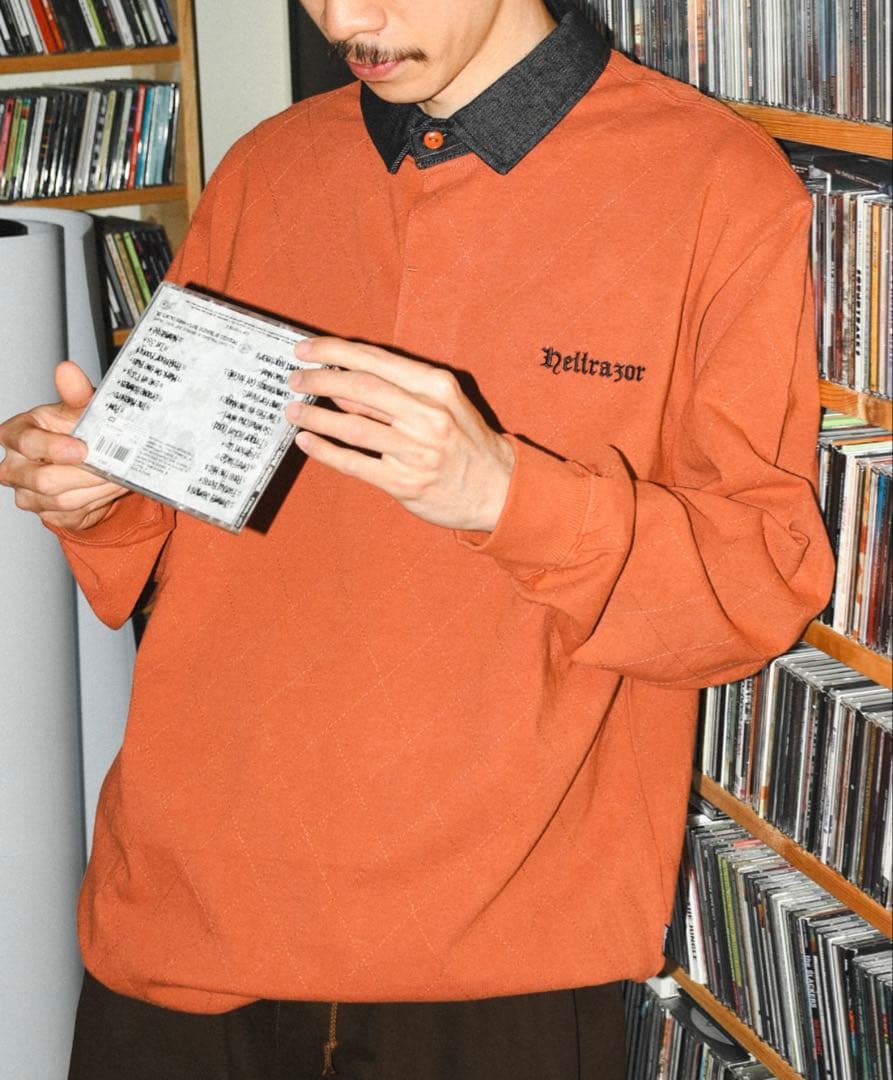 ヘルレイザー OL' ENGLISH LOGO DIAMOND RUGBY