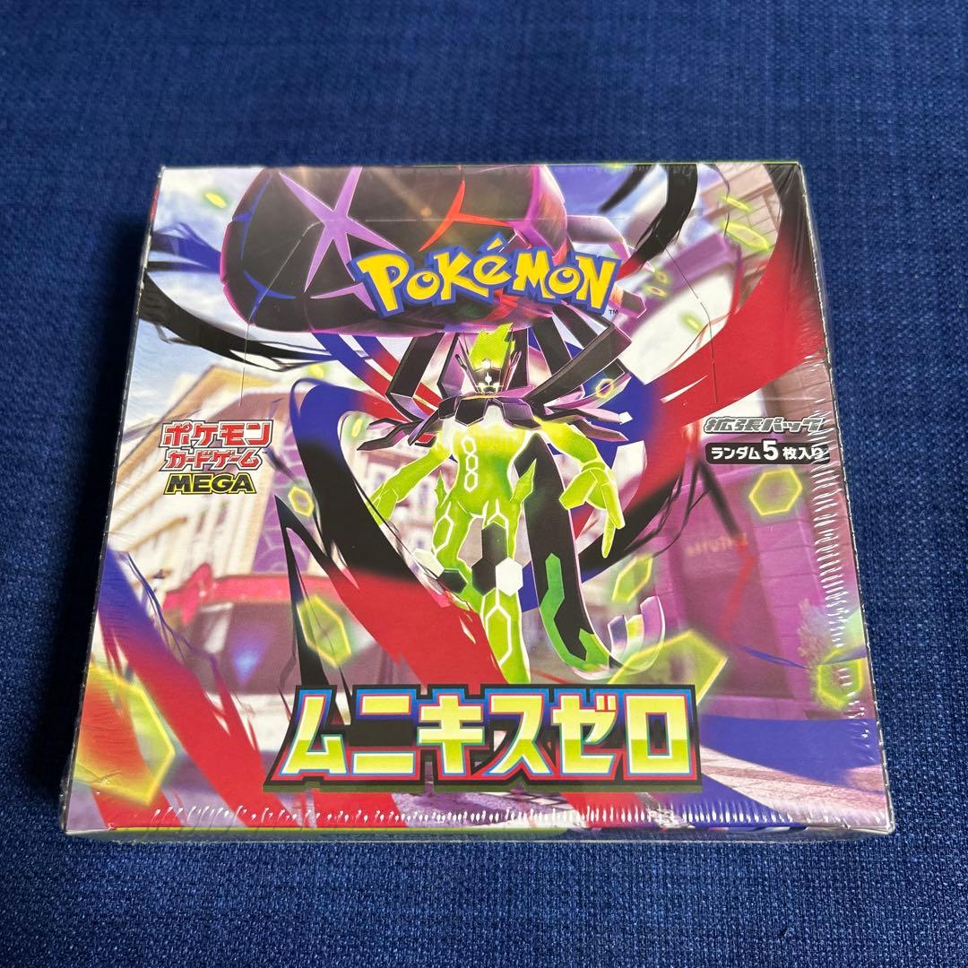 ね*ん様 ポケモンカードゲーム ムニキスゼロ 1BOX シュリンク付き Pokemon（ポケモン） 新品 在庫あり ムニキスゼロ 1BOX シュリンク付き