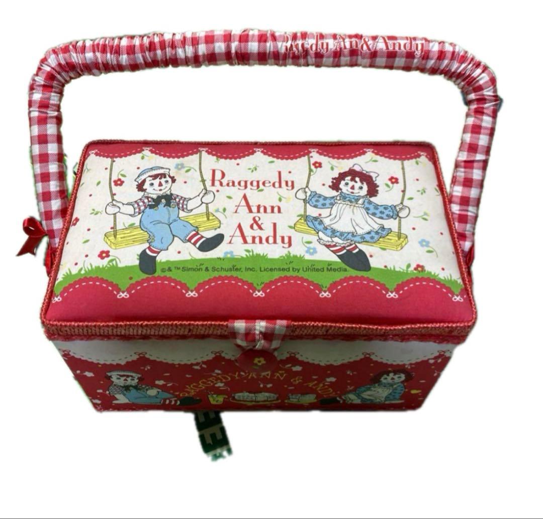 レトロ ラガディ アン&アンディ 裁縫箱 - メルカリ