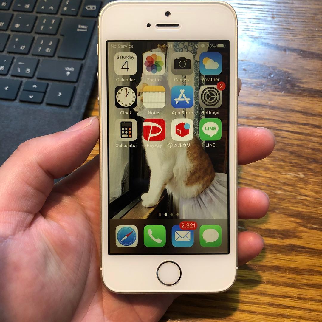 Apple iPhone SE 第1世代 ゴールド 16GB - メルカリ
