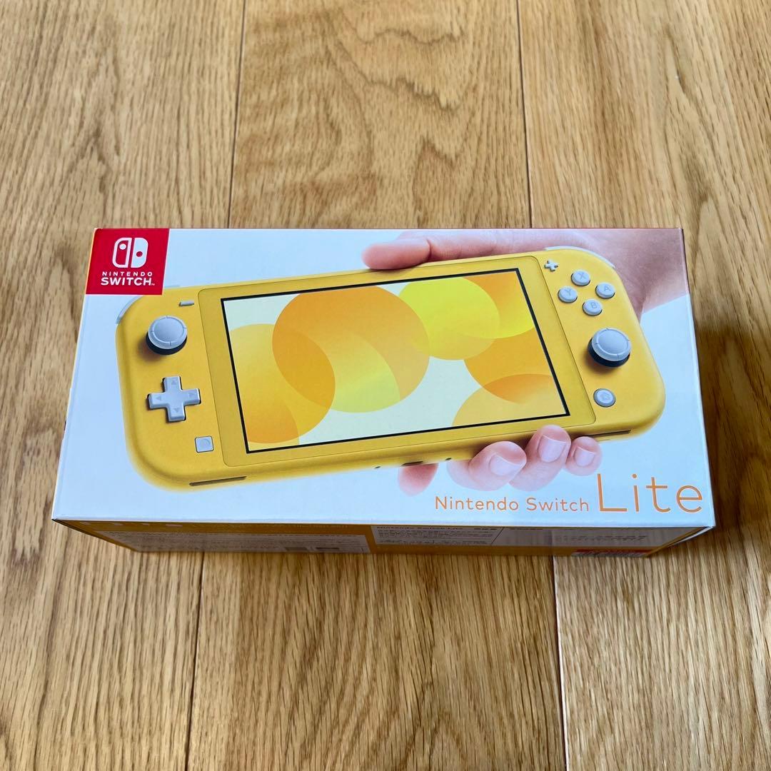 Nintendo Switch Lite 新品未開封 イエロー 本体 - メルカリ