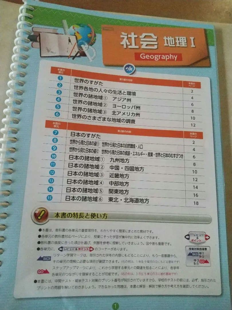 ゼスティ 中学一年生 二年生 三年生 問題集 参考書