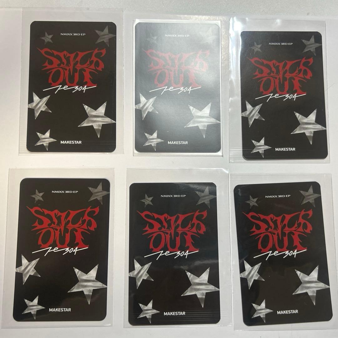 NMIXX トレカ makestar 特典 ギター 中華 出回り少 コンプ - メルカリ