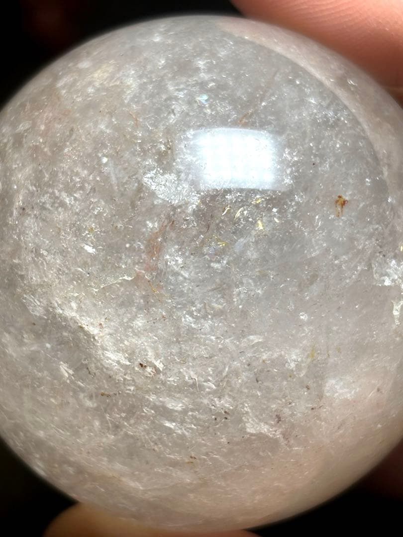 ピンクアゼツライトスフィア 55㎜ アメリカ産（新品未使用）亀の台座