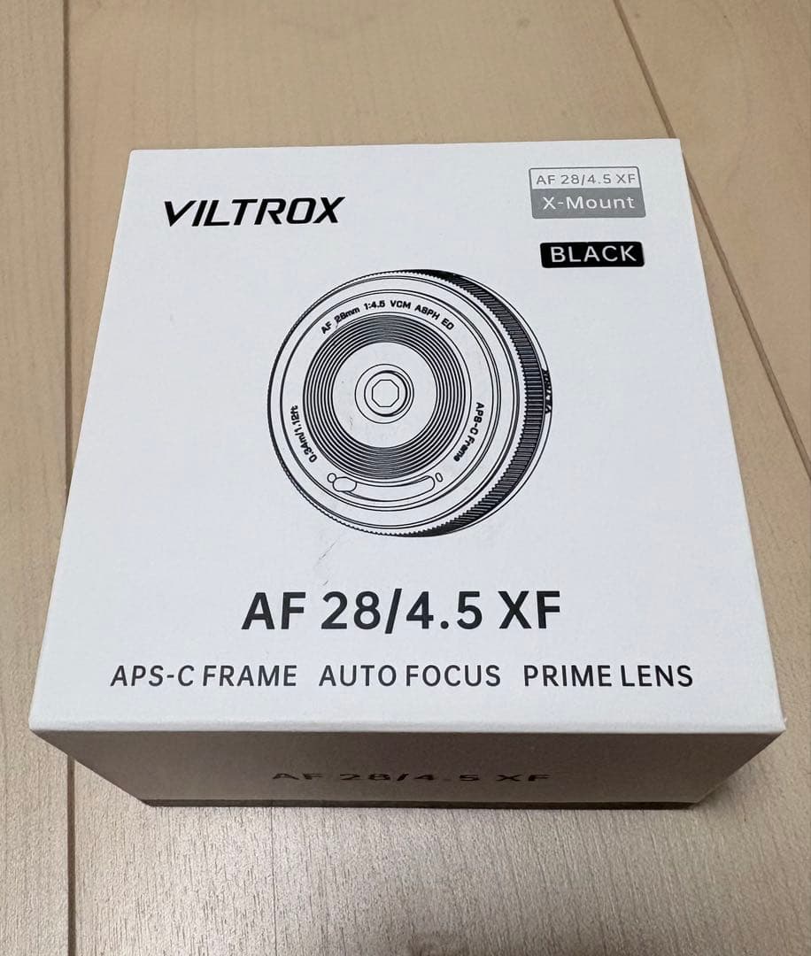 VILTROX AF 28mm f/4.5 XF BLACK 美品 Amazon.co.jp: Viltrox AF 28mm F4.5 FE Chip 超薄型レンズ 広角レンズ