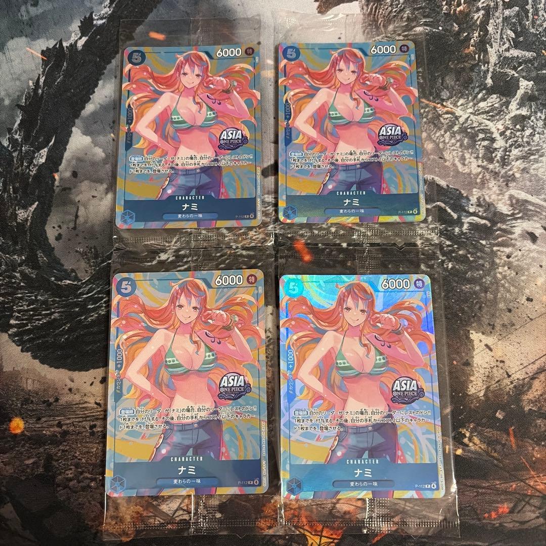 ワンピースカード ナミ mini-tin ミニ缶 アジア 未開封 4枚 - メルカリ