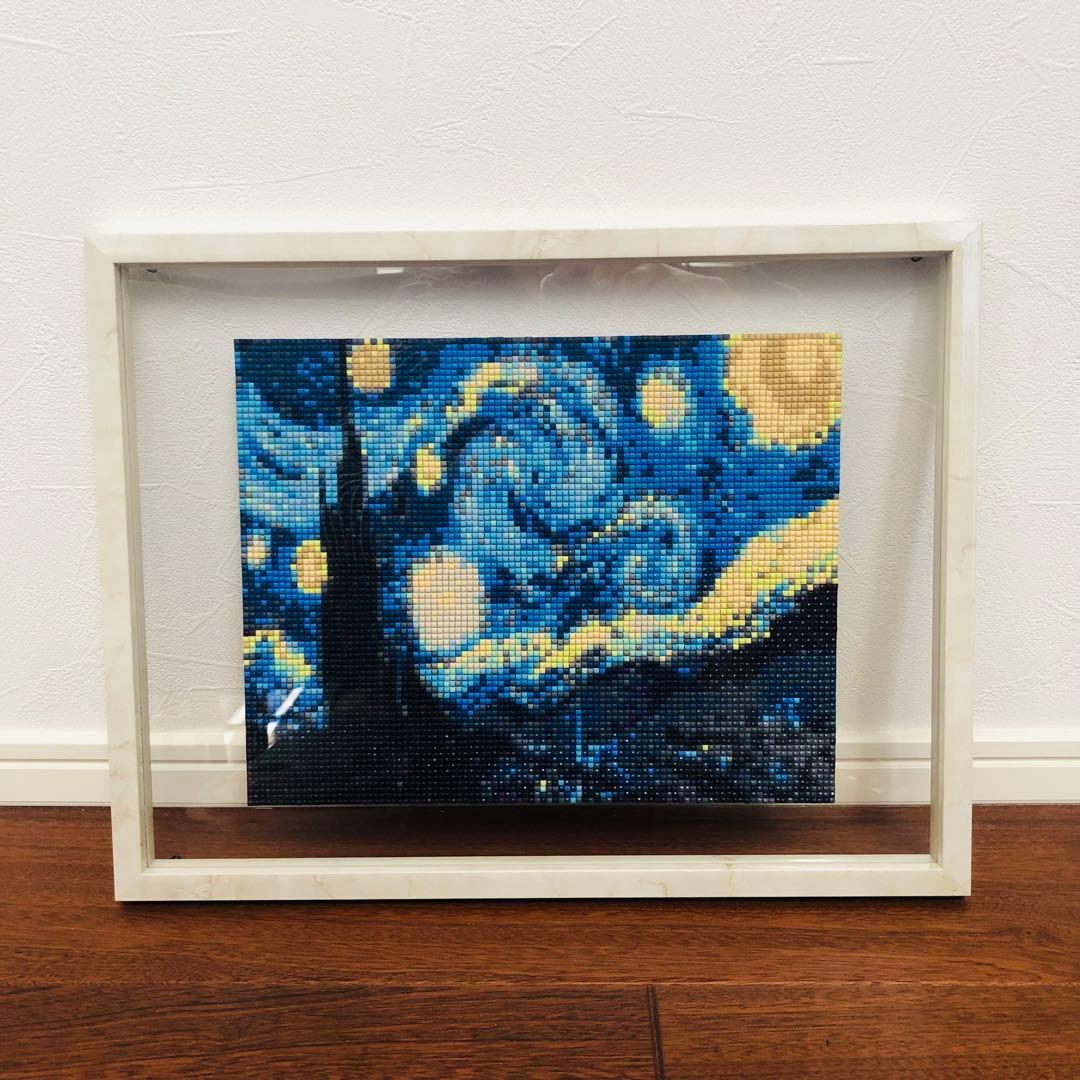 ゴッホ 星月夜 ダイヤモンドアート 完成品 - メルカリ