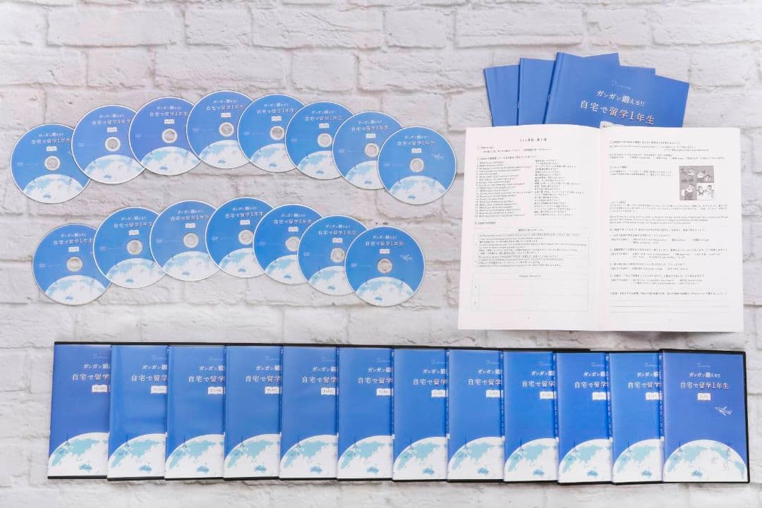 留学レベルの英会話力養成DVD 週1レッスン×1年間分 メールサポート