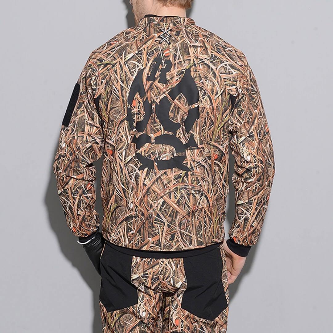 新品 ラッセルノ ゴルフ コンバット ポケット ジャケット カモ L 5