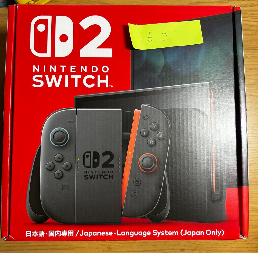 新品・未使用】Nintendo Switch2 本体（日本語版）国内正規品 - メルカリ