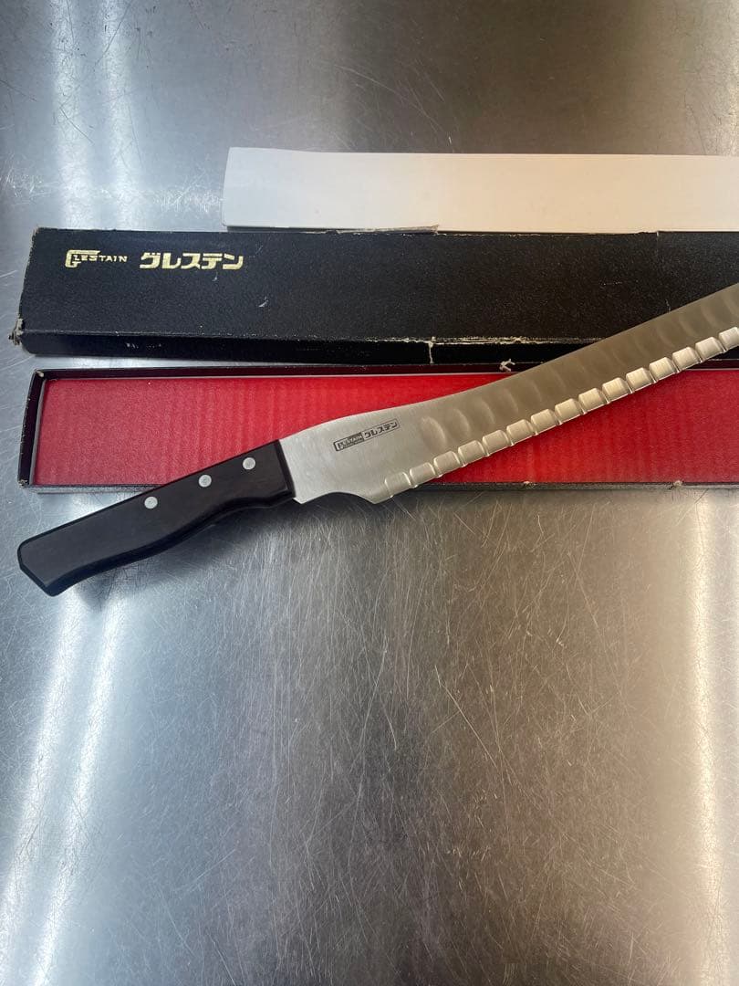 新品未使用】グレステンサーモンスライサーカステラ ケーキスライサー