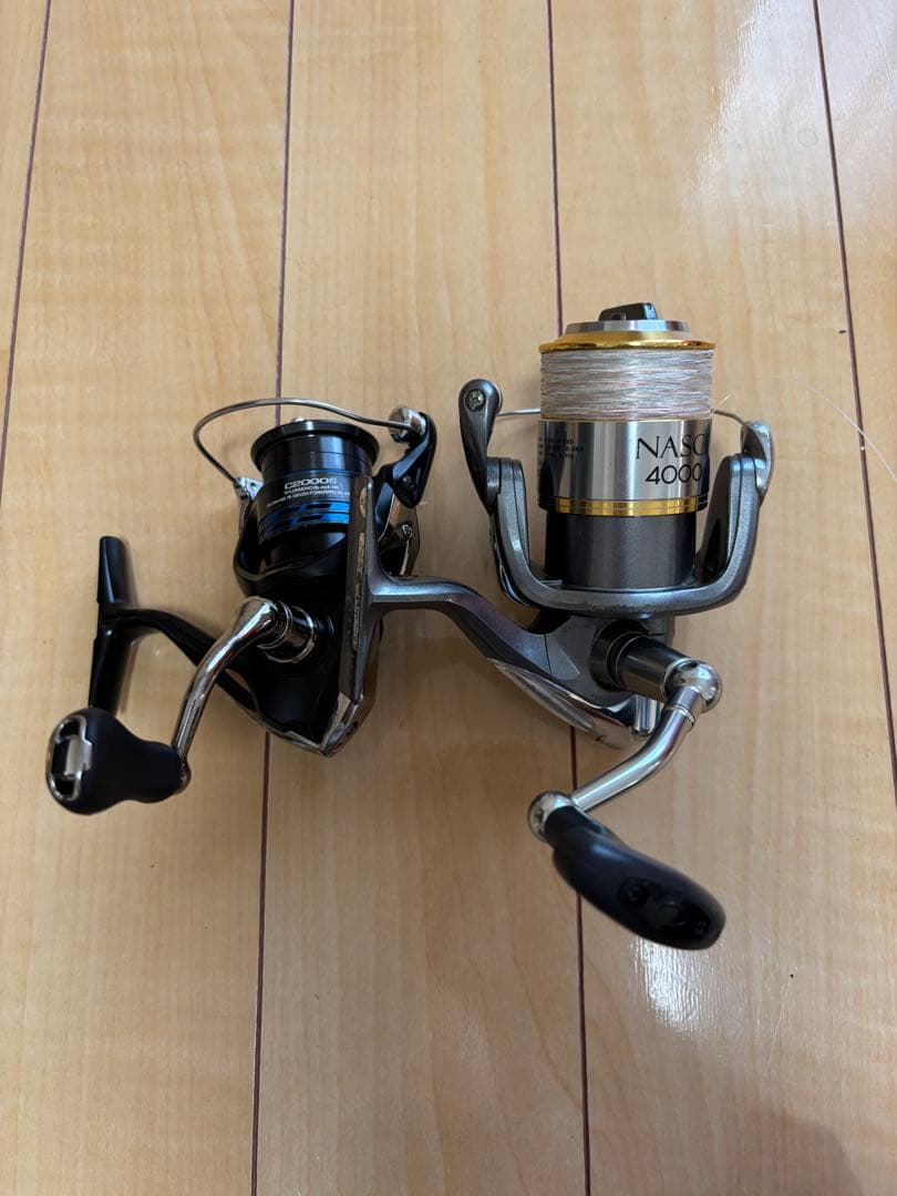 シマノスピニングリール NASCI 4000&NAXAVE C2000S セット シマノ ナスキー C2000S スピニングリール [2021年モデル] - 釣具の