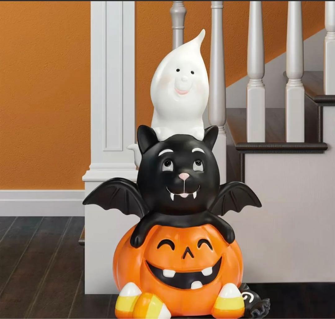 ハロウィン グリーティング グリーダー　コストコ　ジャコランタン　かぼちゃ ハロウィン グリーティング グリーダー コストコ ジャコランタン かぼちゃ