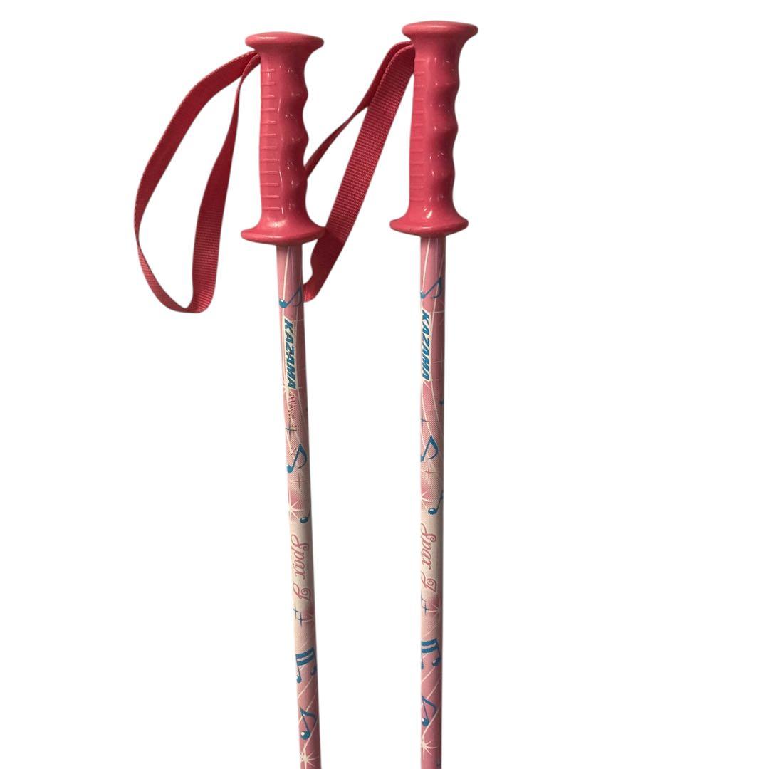 メ01126-54】 KAZAMA キッズ用スキー板セット 136cm - メルカリ