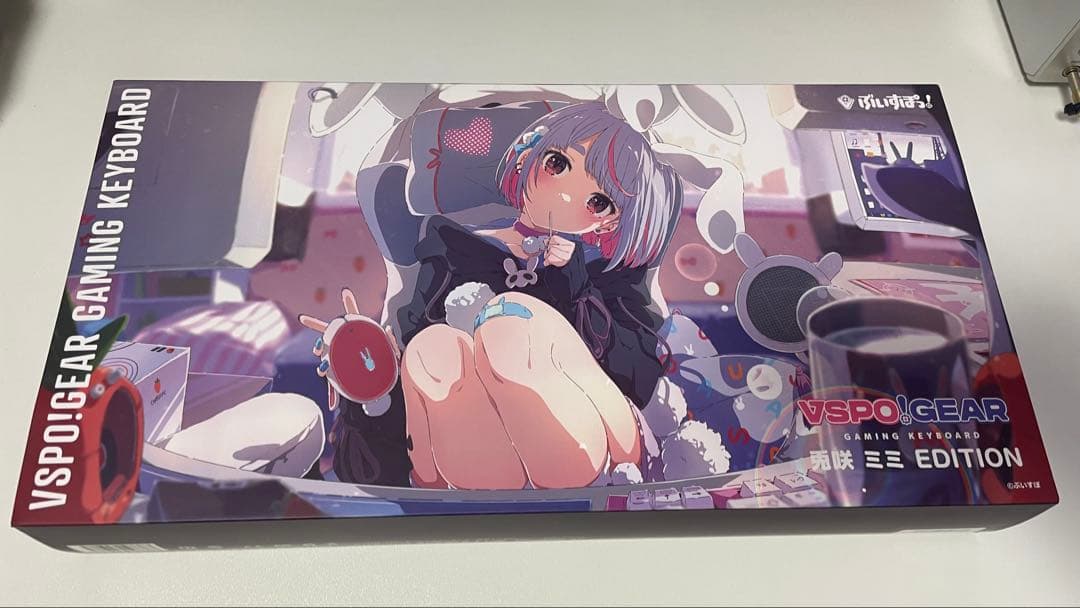 【新品・未使用品】兎咲ミミ ぶいすぽ VSPO!GEAR ゲーミングキーボード VSPO! GEAR ゲーミングキーボード