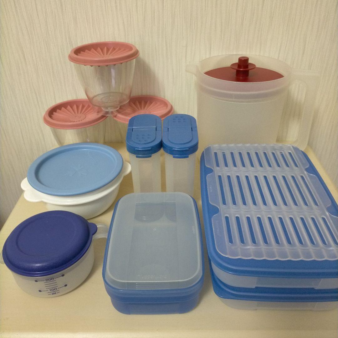 タッパーウェア 容器 11点まとめ売り プラスチック製 食品保存容器