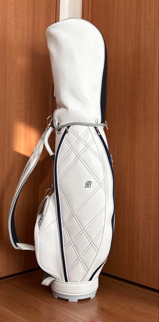 BRIDGESTONE レディースゴルフバッグ ホワイト＆セカンドバッグ BRIDGESTONE GOLF ブリヂストンゴルフ 日本正規品 軽量ベーシック