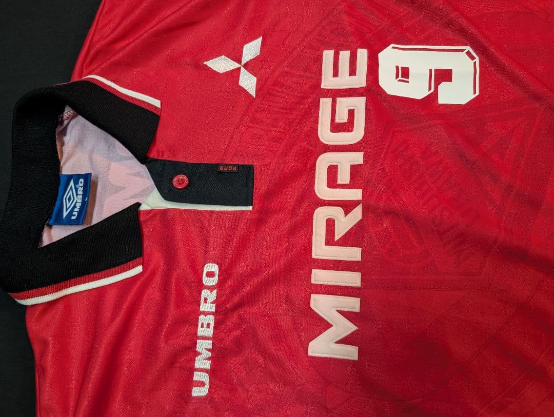 UMBRO製！】浦和レッズ/福田正博/ホーム/1997/98モデル - メルカリ