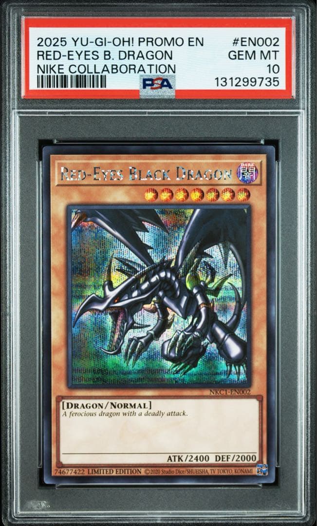 PSA10 】レッドアイズブラックドラゴン×NIKE コラボ 遊戯王
