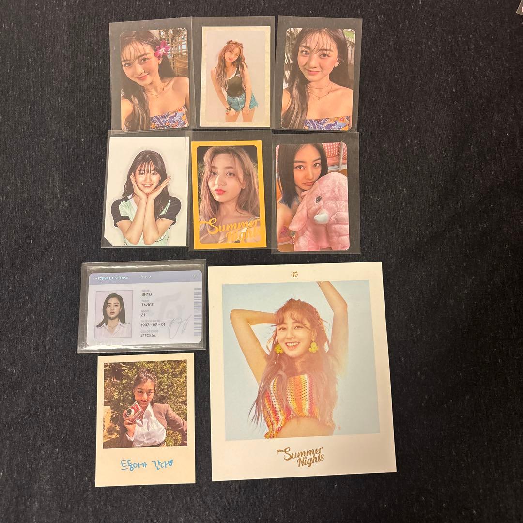 TWICEジヒョトレカセット - メルカリ