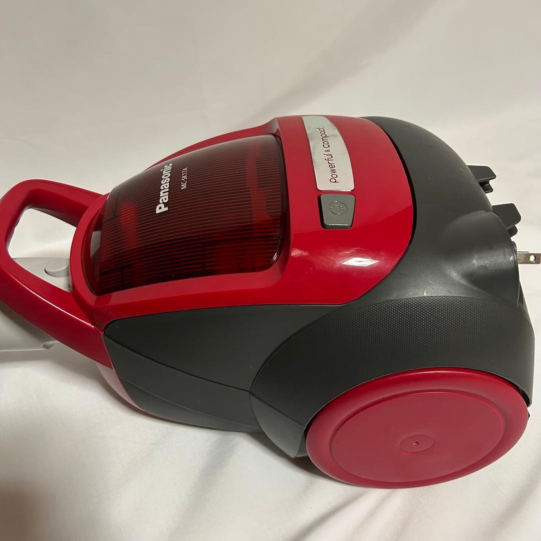 紙パック不要 パナソニック 掃除機 MC-SK17A 2019年製 レッド - メルカリ