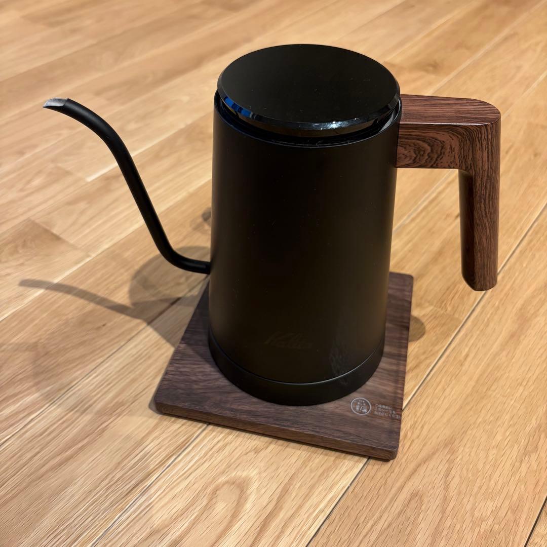 【美品】Kalita(カリタ) 電動式ドリップ専用ポット ブラック KALITA カリタ｜電動式ドリップ専用ポット(KEDP-600）バリスタ仕様