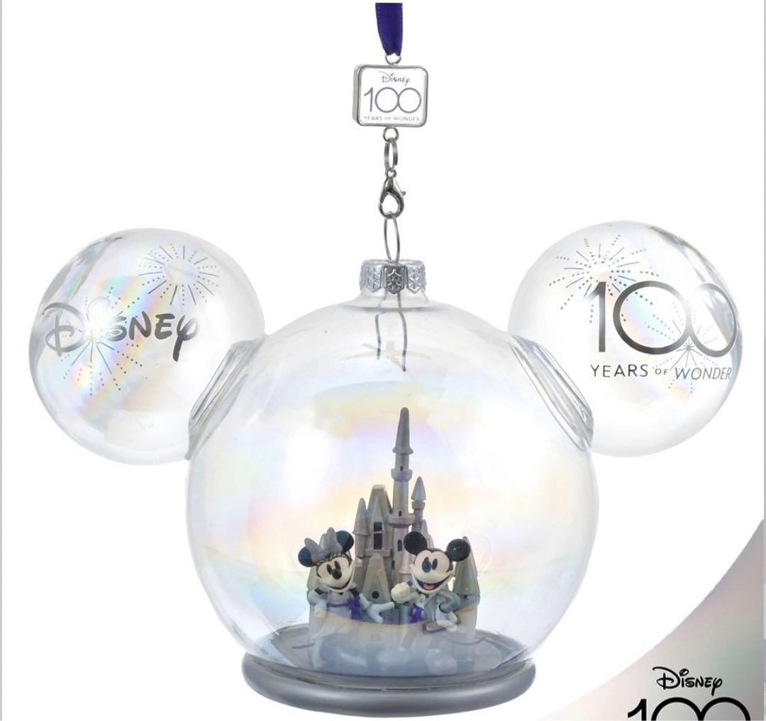 ディズニー ミッキーとミニー 100周年 オーナメント - メルカリ