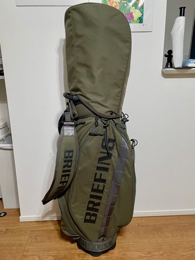 ブリーフィング★キャディバッグ CR-5 #03★レンジャーグリーン TL CR-5 #03 キャディバッグ(【男性】キャディバッグ)|BRIEFING