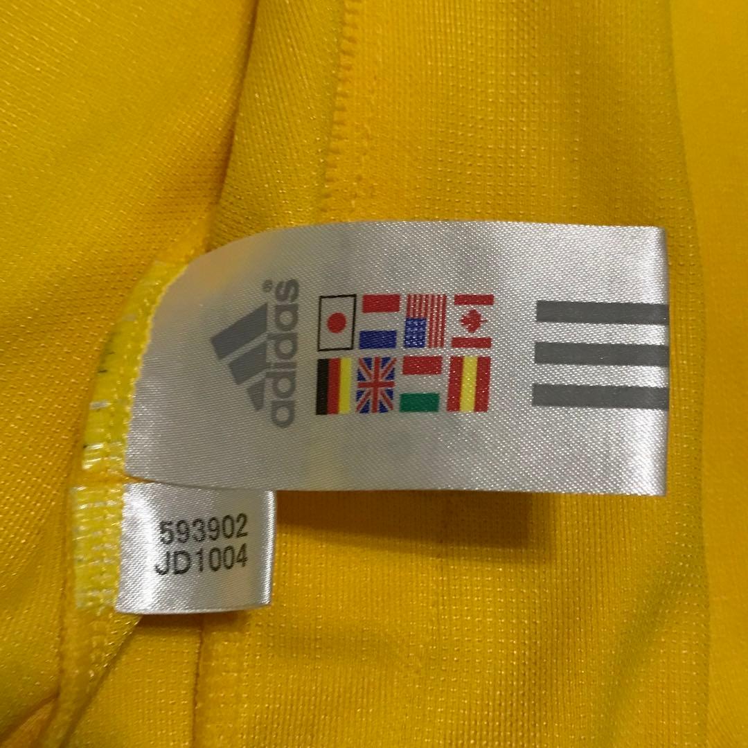 adidas ブラジル代表 W杯2006年モデル ジャージ シリアルナンバー