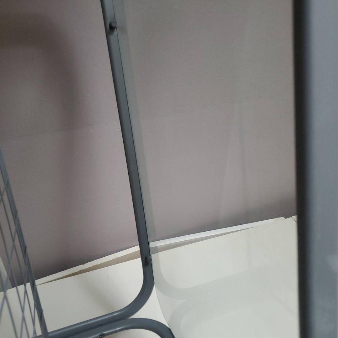 アイリスオーヤマ ガラステーブル レトロ センターテーブル 収納 網棚