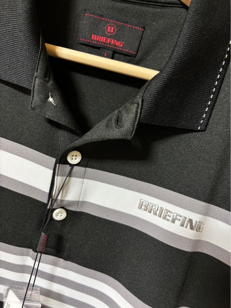 BRIEFING ブリーフィング ゴルフ ポロシャツ M 新品未使用タグ付き