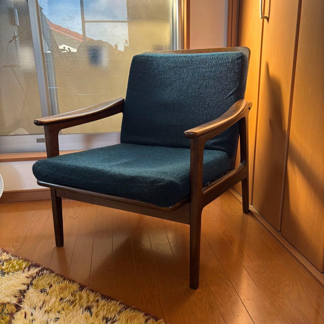 1970s】 ラウンジチェア ソファ 北欧 ミッドセンチュリー デンマーク