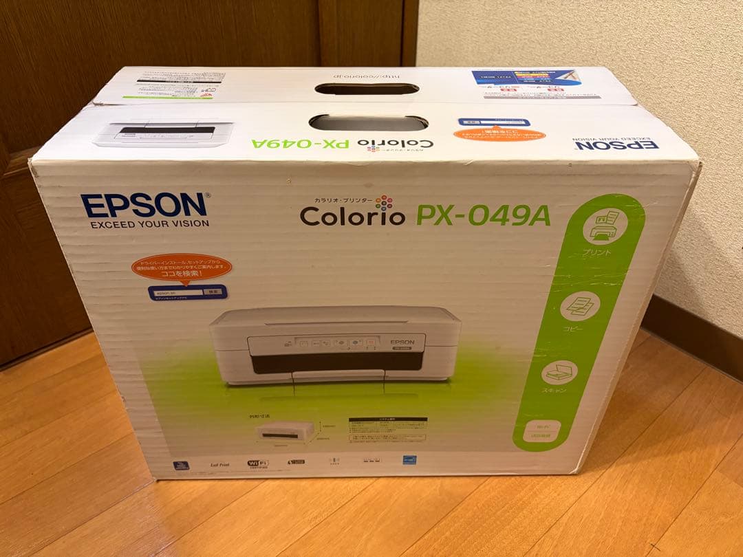 新品未使用】EPSON Colorio PX-049A 本体 - メルカリ