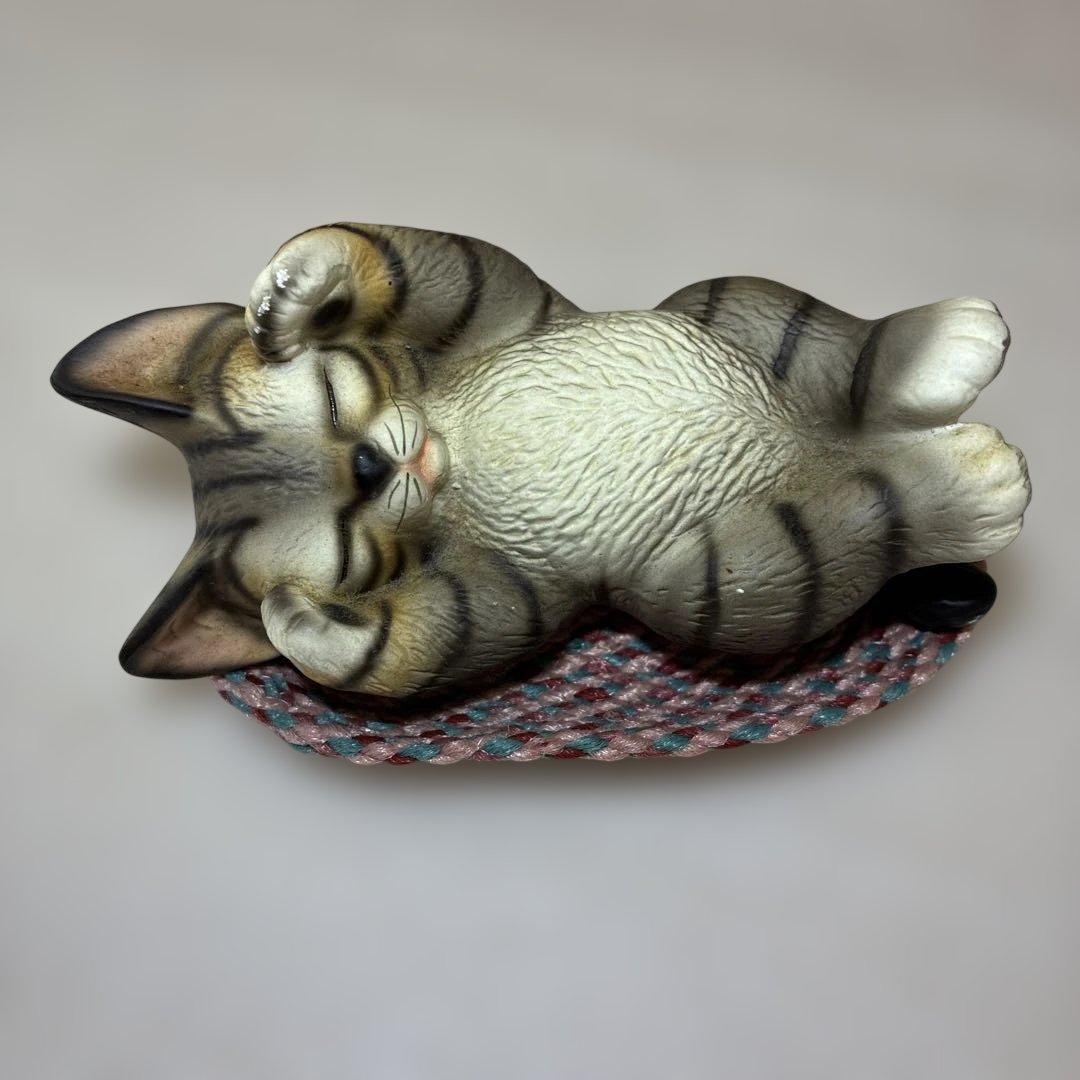 Demain ドマン 猫 陶器 置物 - メルカリ