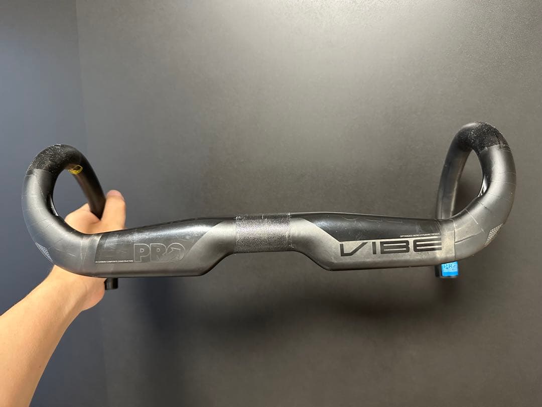 パーツ SHIMANO PRO VIBE AERO CARBON COMPACT 380 SHIMANO PRO（シマノプロ）VIBE AEROCARBON COMPACT SUPER LIGHT