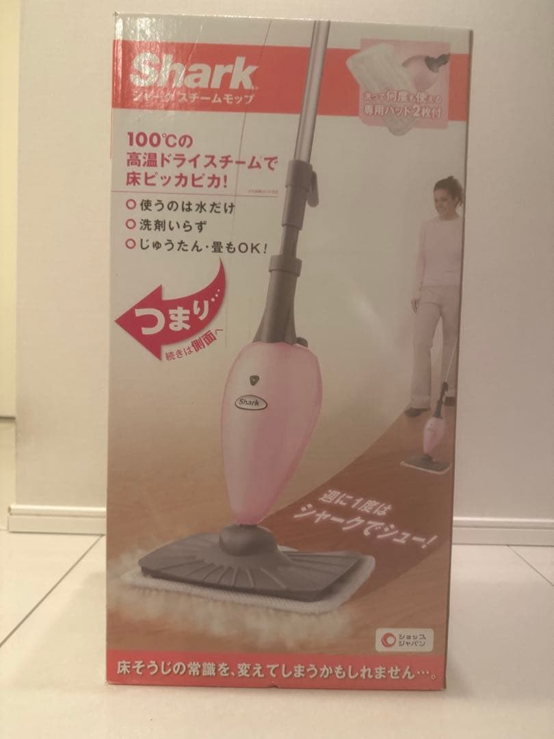 Shark スチームモップ 本体 ピンク Amazon | ショップジャパン(SHOP JAPAN) シャークスチームモップ