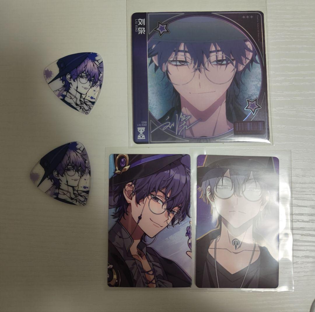 時光代理人 「M.O.D」音楽LIVE 特典 コースター トレカ ピック 劉梟