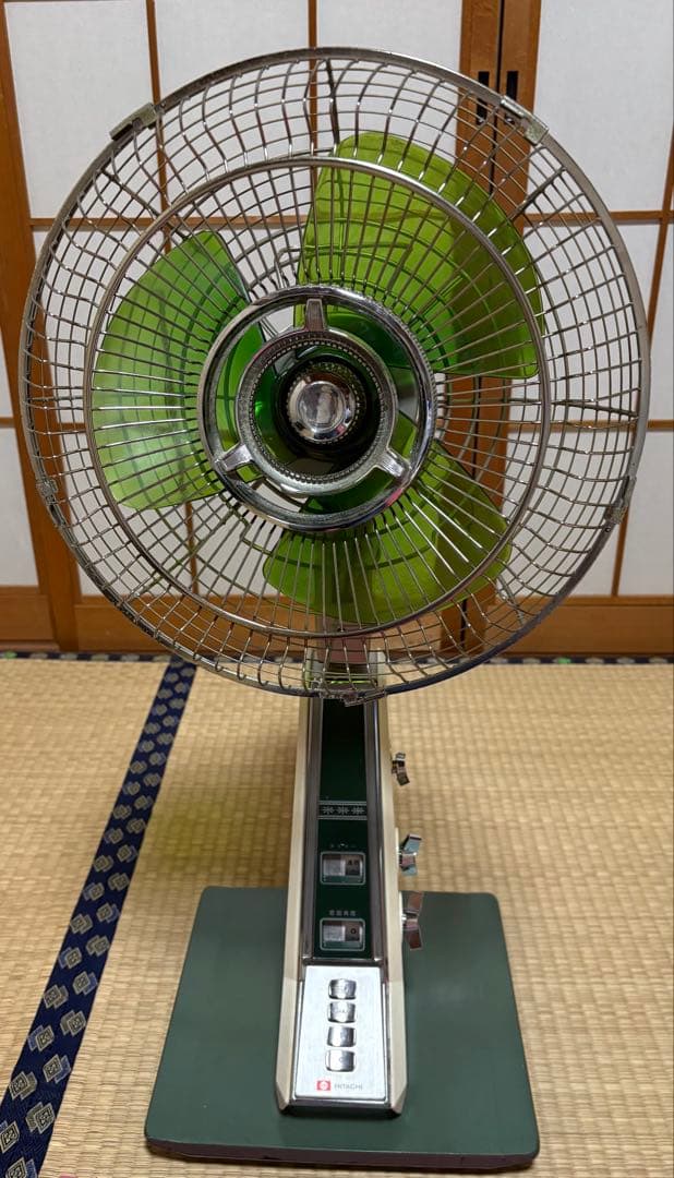 日立 扇風機H-625 箱有り極上品 実動 昭和レトロ - メルカリ