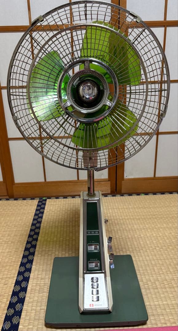 日立 扇風機H-625 箱有り極上品 実動 昭和レトロ - メルカリ
