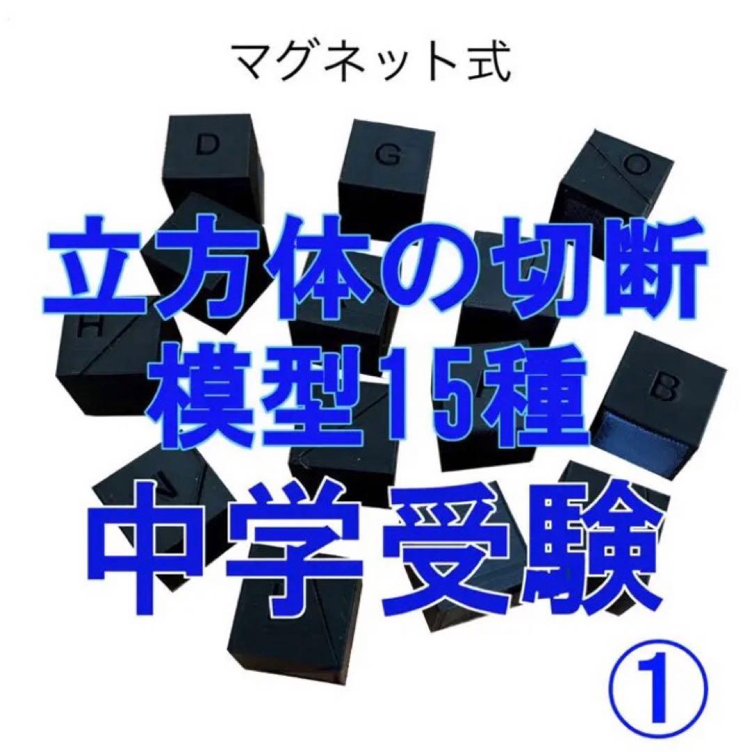 立体の切断模型 ①②③④⑤⑥⑦⑧⑨⑩セット - メルカリ