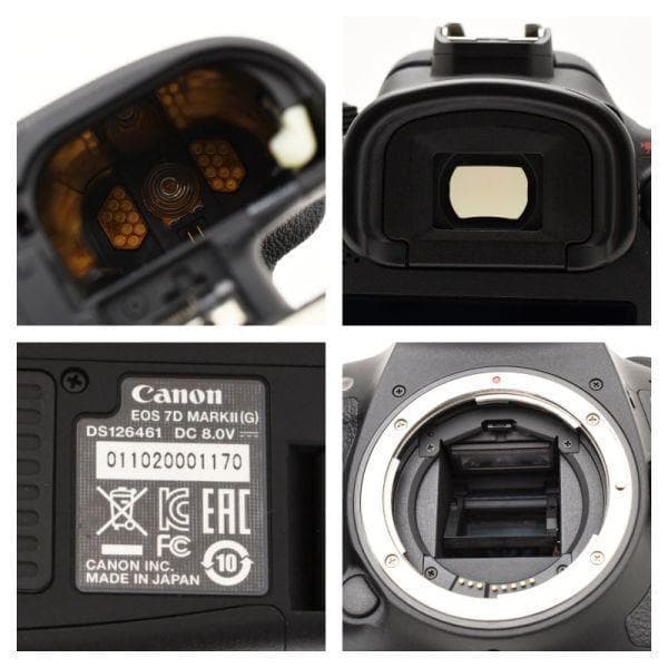 《美品》キャノン Canon EOS 7D MarkII 2 ボディ 元箱付き