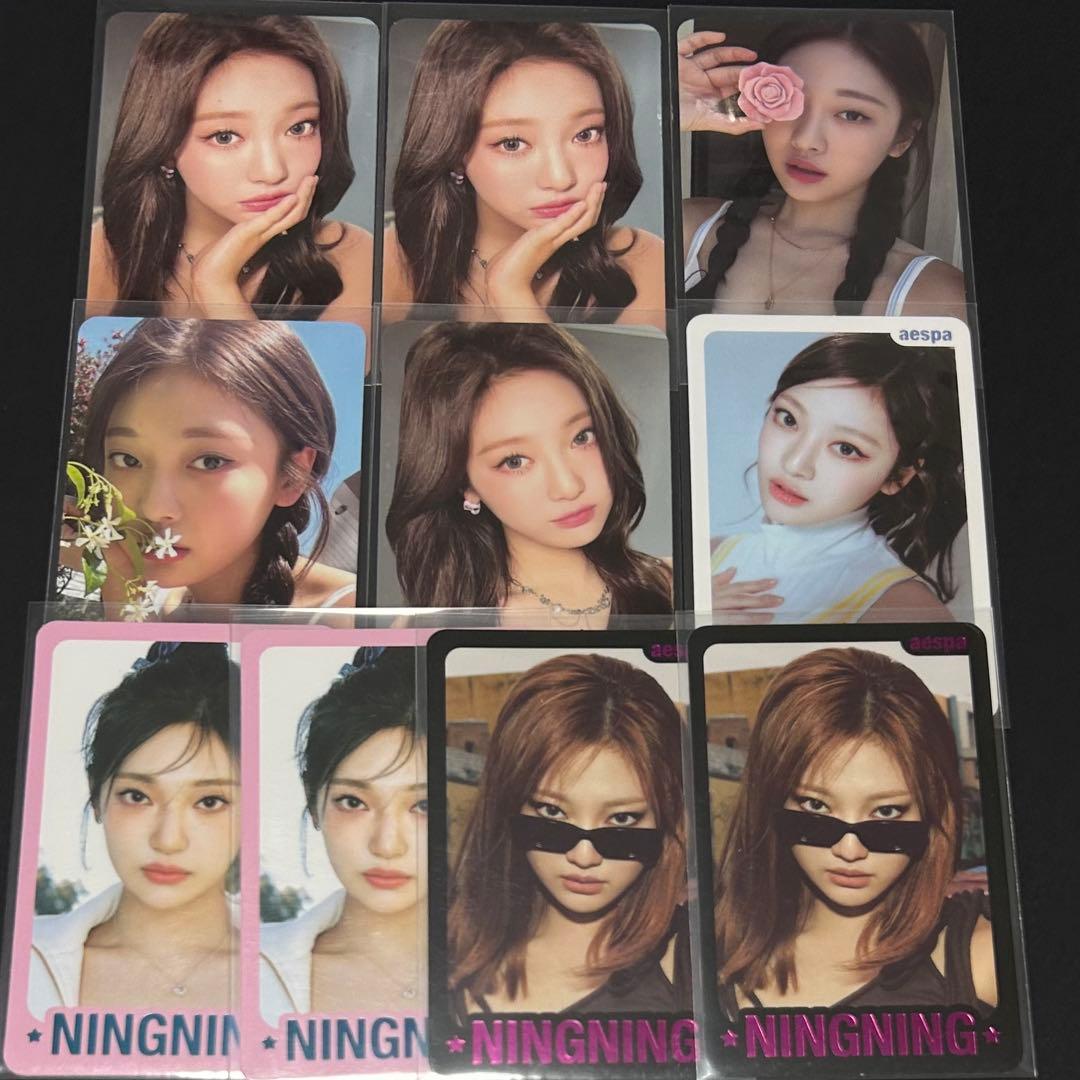 aespa my world ラントレ 10万ウォン特典 ニンニン まとめ売り - メルカリ