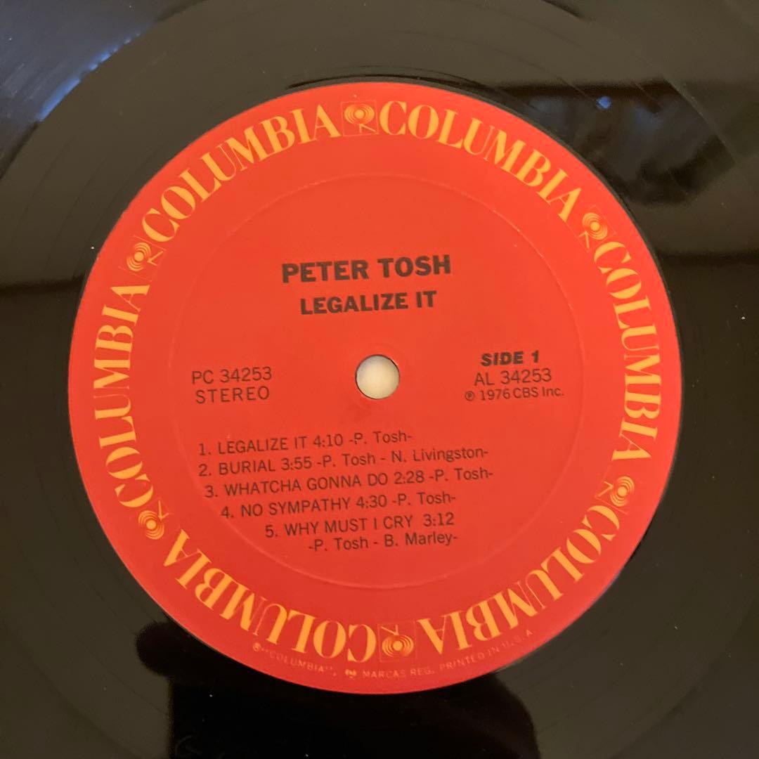 Peter Tosh Legalize It 輸入盤LPレコード - メルカリ
