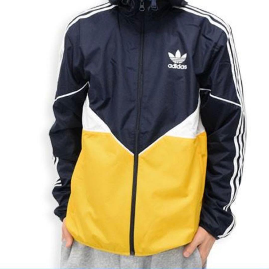 adidas Colorado WindbreakerJKT ネイビー/イエロー - メルカリ