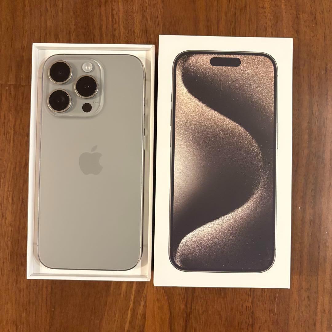 【新品交換品】最大容量100% iPhone 15 Pro 128GB ケース付 Amazon | 【整備済み品】 Apple iPhone 15 Pro 128GB ブルー