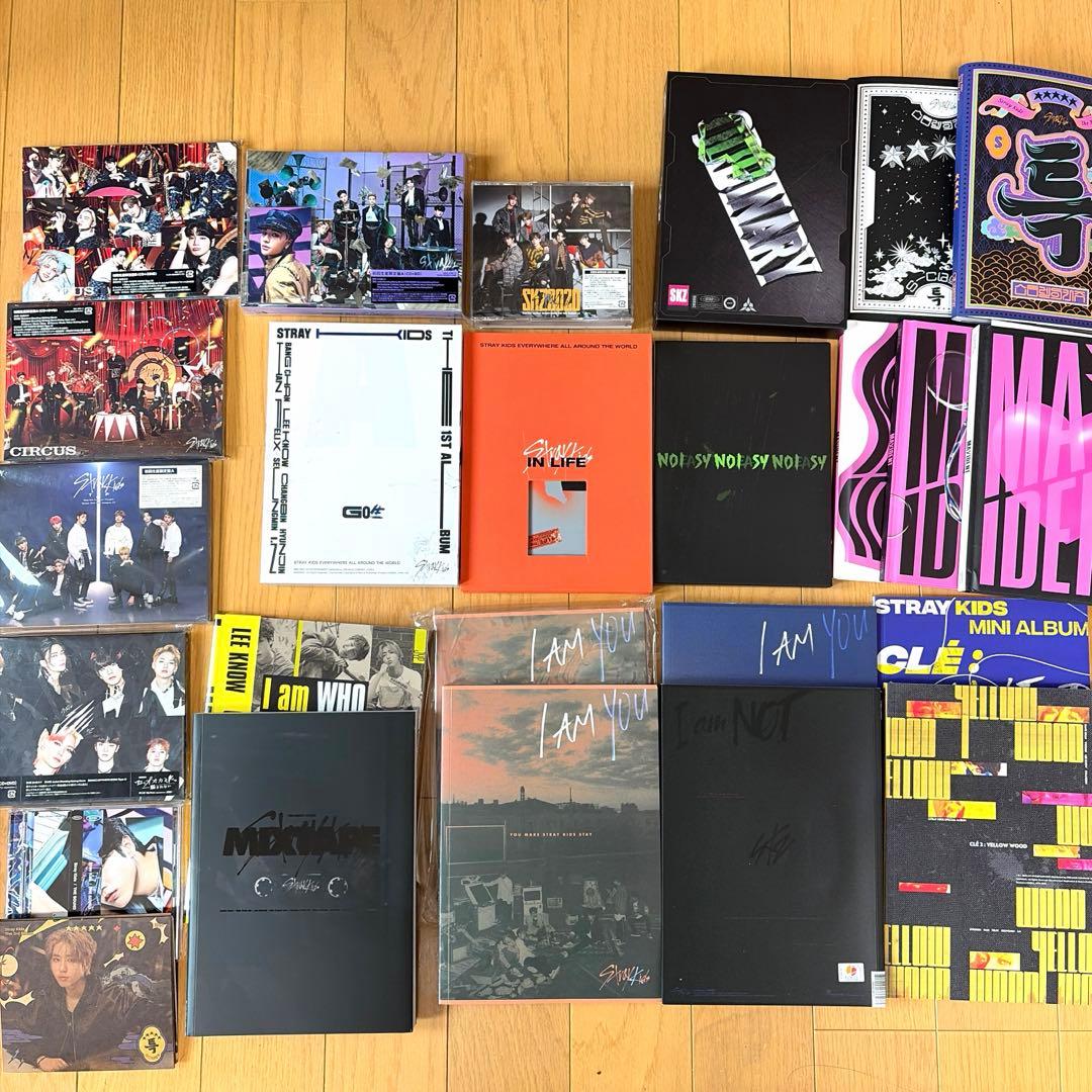 Stray Kids 初期多め アルバム CD まとめ売り 25点 スキズ - メルカリ
