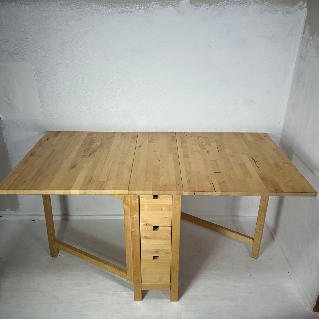 すー様専用】イケア ノールデン ゲートレッグテーブル バタフライ